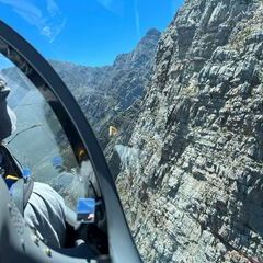 Flugwegposition um 10:47:05: Aufgenommen in der Nähe von Witzenberg, Südafrika in 1251 Meter
